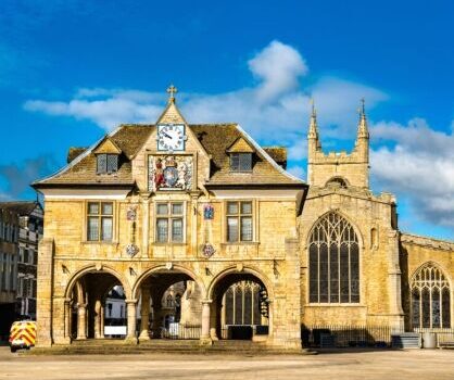 Guildhall at Cathedral Square in Peterborough - Cambridgeshire