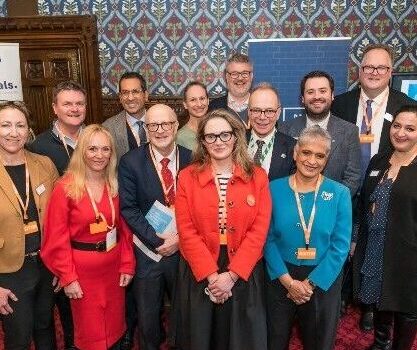 Group of GP leaders at House of Commons event